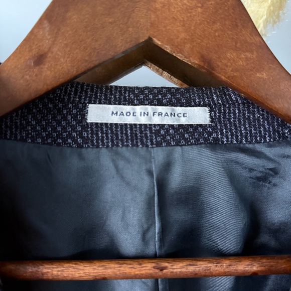 Yves Saint Laurent (YSL) Men’s Slate Blue Navy Suit Jacket Blazer Made in France - Picture 3 of 16